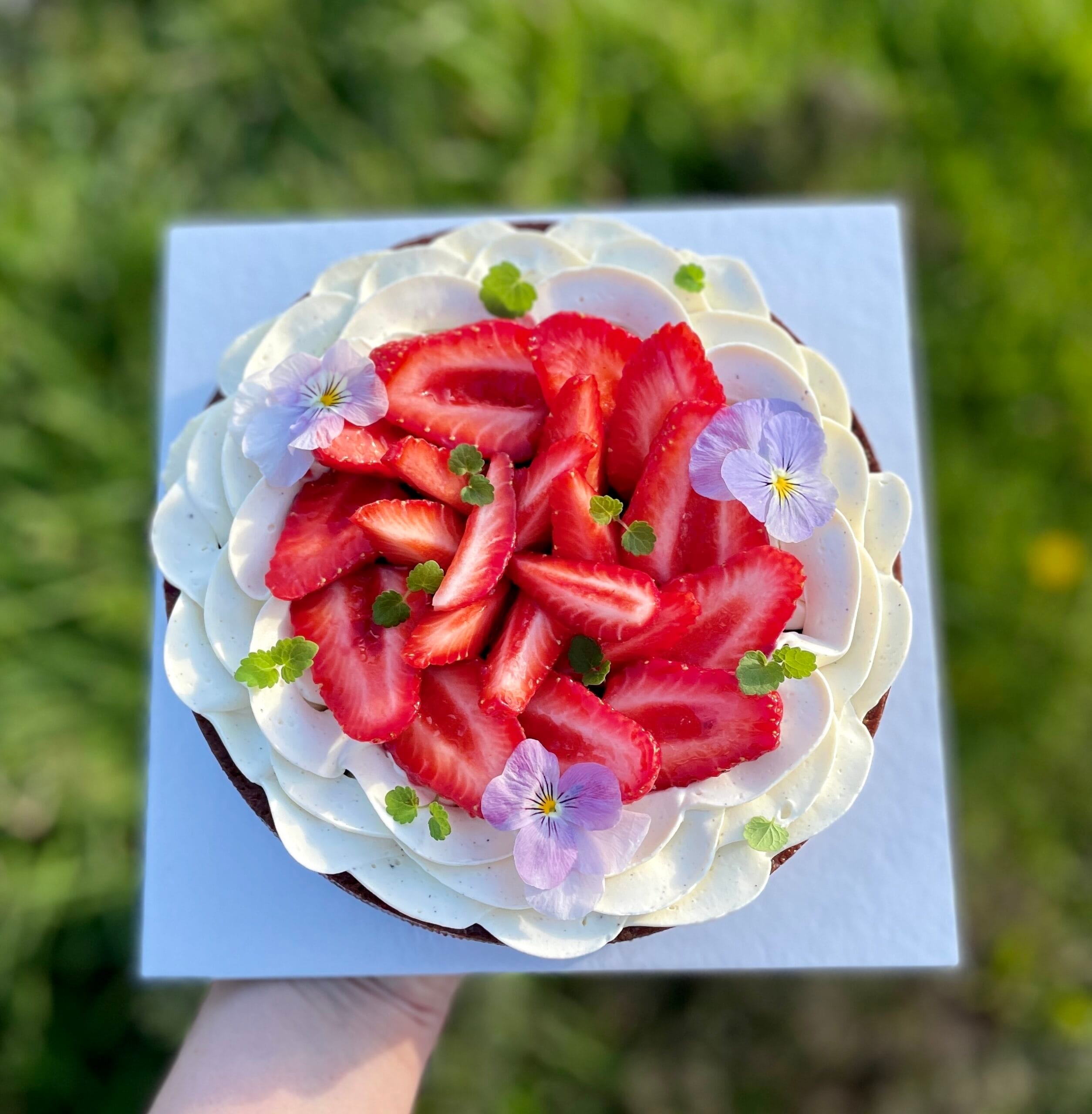 Tarte aux fraises