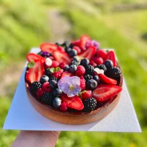 Tarte aux fruits de saison
